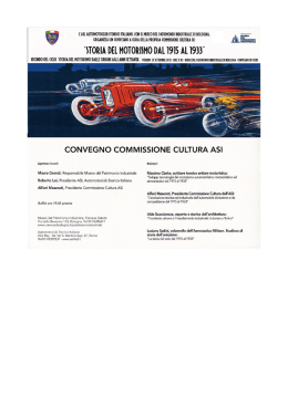 ii "storia del motoriimo dal 1915 al 1933"