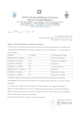 Visita alla biblioteca Comunale dei Ragazzi