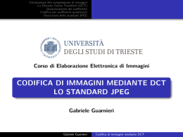 Slide - Università degli Studi di Trieste
