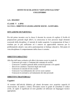 tecnica amministrativa - Istituto Giovanni Falcone