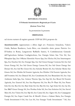 ordinanza N&deg;06618/2014 REG.PROV.CAU.