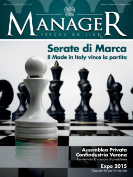 Serate di Marca - Confindustria Verona