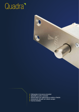 listino elettropistoni Quadra