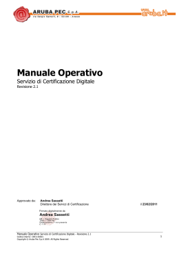 Manuale Operativo