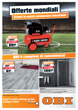 OBI è campione di convenienza!