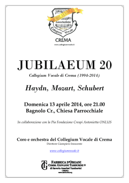 JUBILAEUM 20