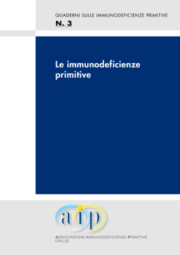 Le immunodeficienze primitive