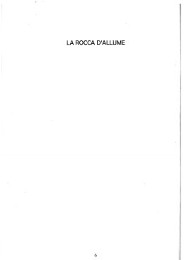 La rocca d`allume