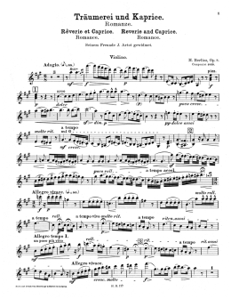 Tr&agrave;umerei und Kaprice. - Classical sheet music gratis