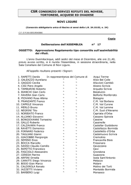 delib.csr n. 17-assimilazione