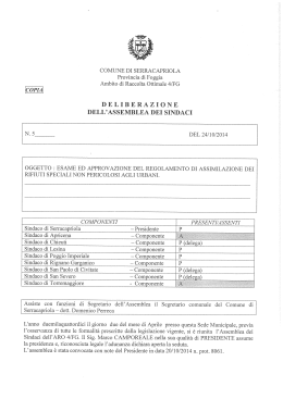Delibera n. 05 del 24/10/2014