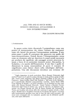 &laquo;ALL THIS AND SO MUCH MORE&raquo;: INTENTO