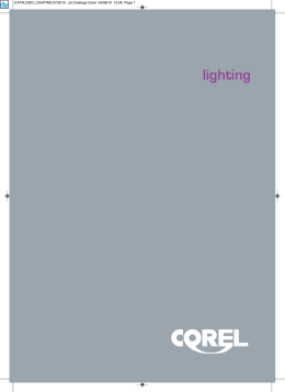 Scarica il catalogo LUCI