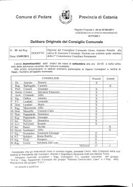 Delibera di Consiglio Comunale n. 55 del 13.09.2011