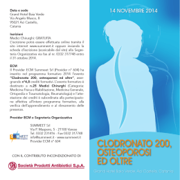Scarica il programma dell`evento
