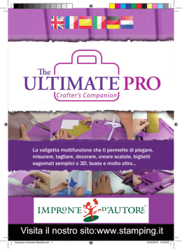 Visita il nostro sito:www.stamping.it