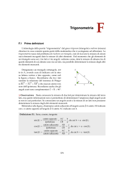 Trigonometria F - Matematicamente
