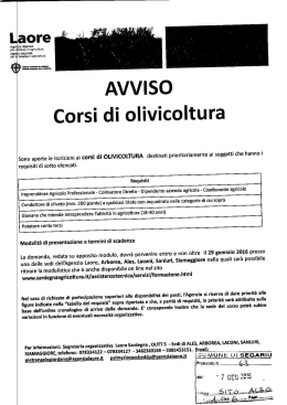 Corsi - Comune di Segariu
