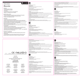 iRecorder Manual 260613