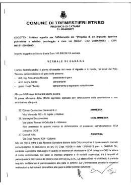 verbale n.6 - Comune di Tremestieri Etneo