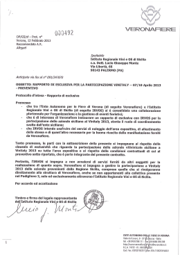 , q , VEiQ©NAÈ-EIQE - Istituto Regionale Vini e Oli di Sicilia