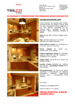 Scarica il file pdf con le occasioni