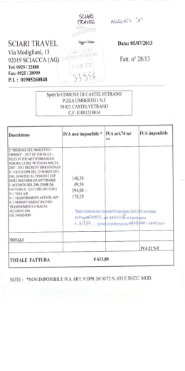 Via Modigliani, 13 92019 SCIACCA (AG)