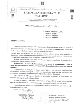 Via Parma, ] &mdash; 92019 Sciacca &mdash; T e! 092585103 fax 092584309