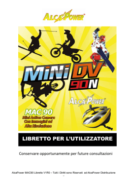 la nuova mac90 libretto per l`utilizzatore