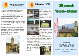 Via Pisana 436 - 50143 FIRENZE - Parrocchia Sant`Angelo a legnaia