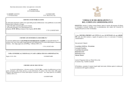 Delibera designato CVB - Regole di Spinale e Manez