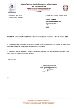 Istituto Tecnico Statale Commerciale e per Geometri &ldquo;A