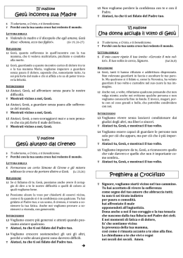 Via Crucis ragazzi II - Parrocchia di Albairate