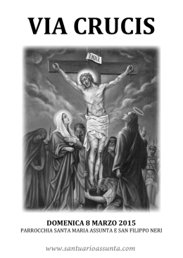 VIA CRUCIS 8 MARZO 2015 - Santuario dell`Assunta di Guardia