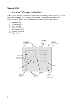 Manuale TK3 2012