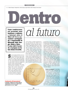 Dentro al futuro - PC Professionale