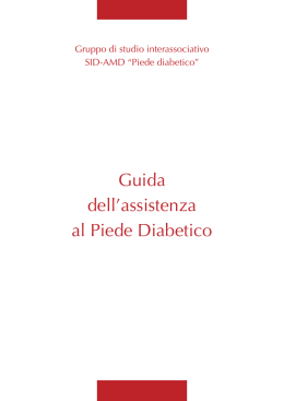 Guida dell`assistenza al Piede Diabetico