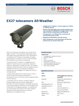 EX27 telecamere All-Weather