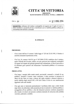 n&deg;37 - ordinanza - Comune di Vittoria