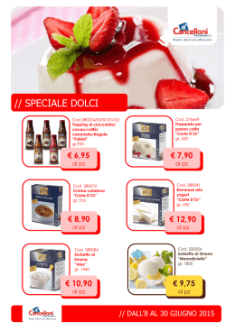specialedolci