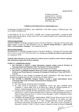 Pastorelli - Azienda ULSS 2 Feltre