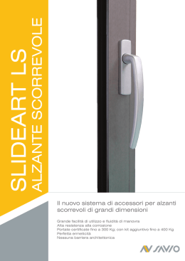 Scarica Consulta la documentazione di SLIDEART LS.