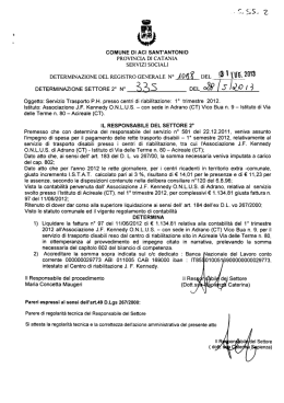 Allegato - Albo pretorio online