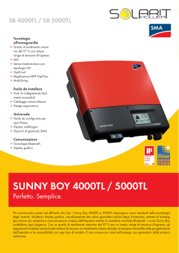 SUNNY BOY 4000TL / 5000TL