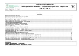 Unit&agrave; Operativa di Anatomia e Istologia Patologica