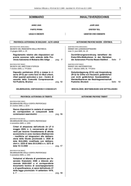 Decreto del presidente della giunta provinciale n. 25