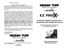 Istruzioni EZ PRO Xtra