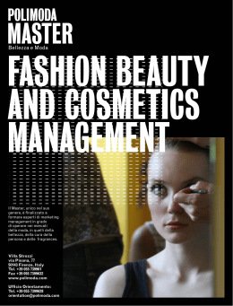 Fashion Beauty & Cosmetics Management - ITA.indd