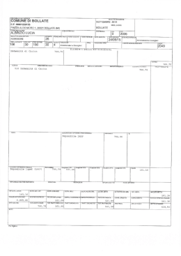 Settembre 2015 - Comune di Bollate