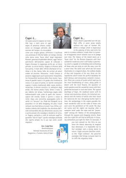 TV - Capri Tourism